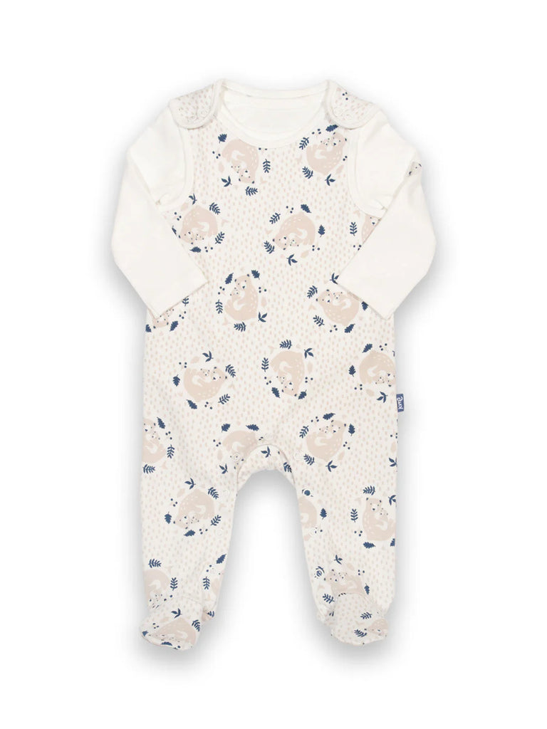 Kite- Snuggle Bear Dungaree Set- Baby at the Bank