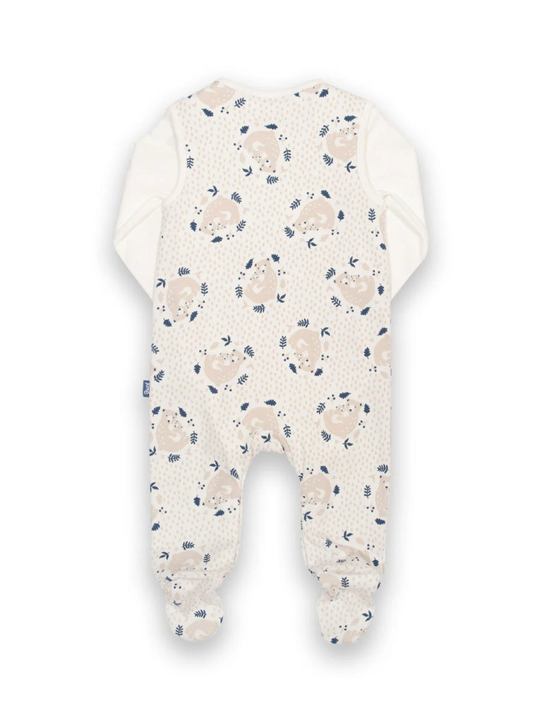 Kite- Snuggle Bear Dungaree Set- Baby at the Bank