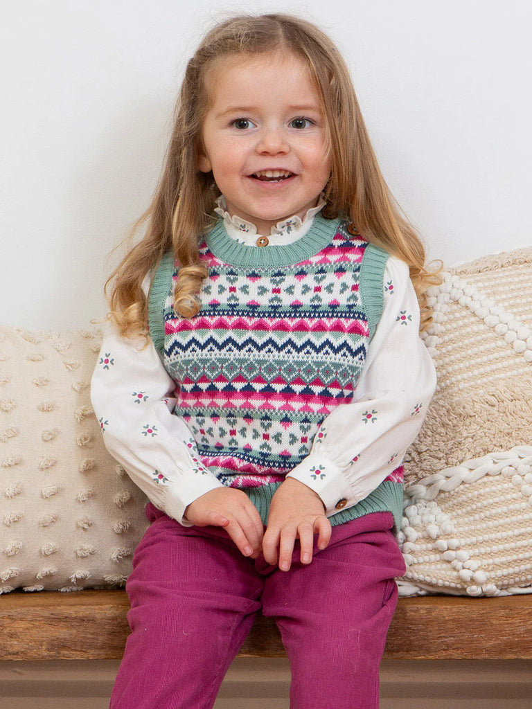 Kite- Love Hug Knit Vest- Baby at the Bank