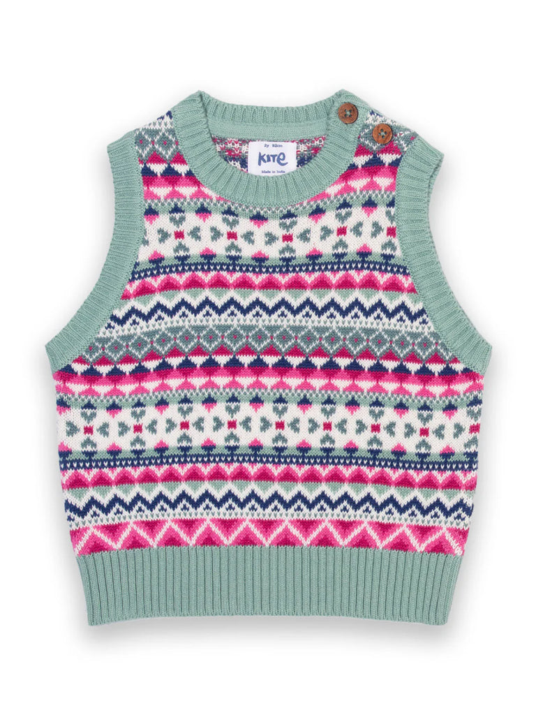 Kite- Love Hug Knit Vest- Baby at the Bank