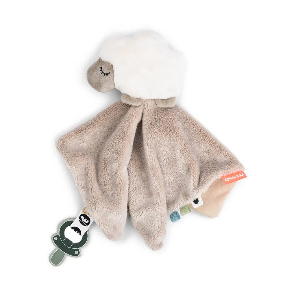 Done By Deer- Comfort Blanket Sleepy Sheep- Baby at the bank