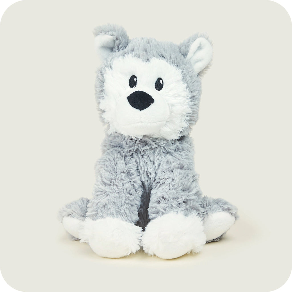 Warmies - Husky- Baby at the bank