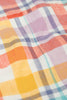 Frugi- Freddie Dungaree Outfit Springtime Check- baby at the bank