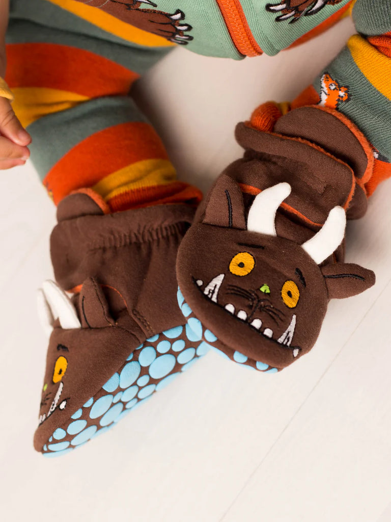 Blade and Rose- Gruffalo Outdoor Adventure Booties- Baby at the bank