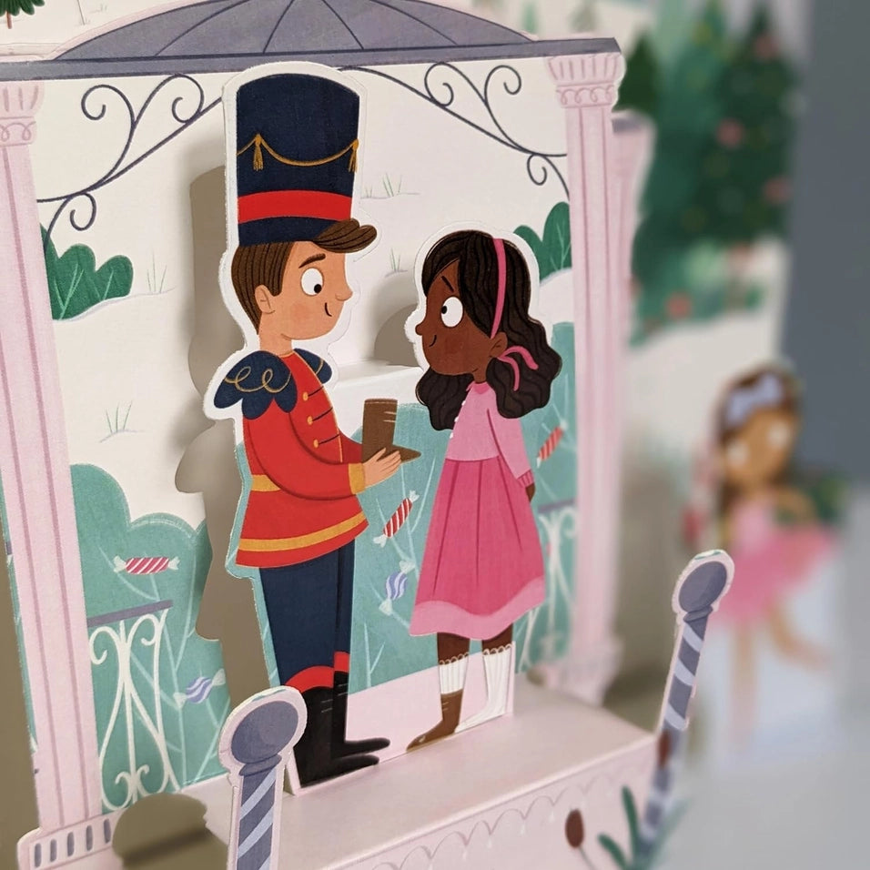 Robert Frederick- The Nutcracker - Children’s Christmas Pop-Up Book- Baby at the bank