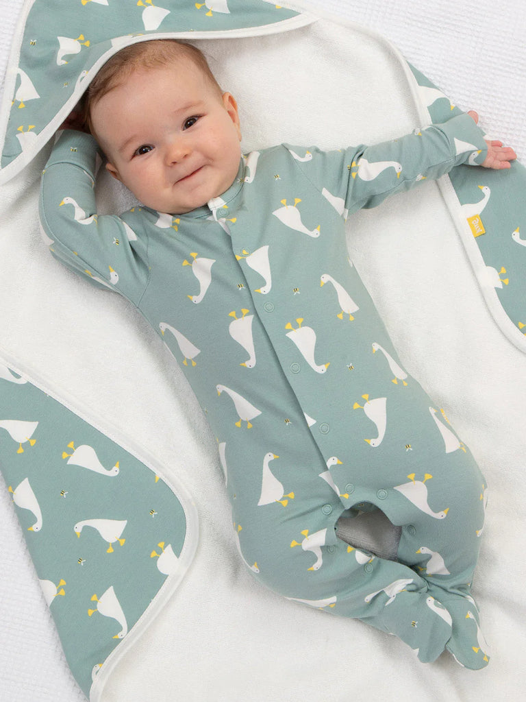 Kite- Little Goose Sleepsuit- Baby at the bank