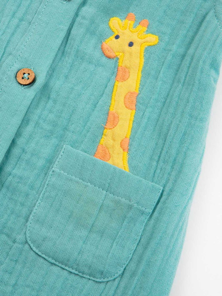 Kite - Hello Giraffe Dungarees