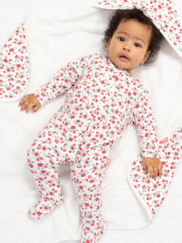 Kite- Rosey Posey Sleepsuit- Baby at the bank