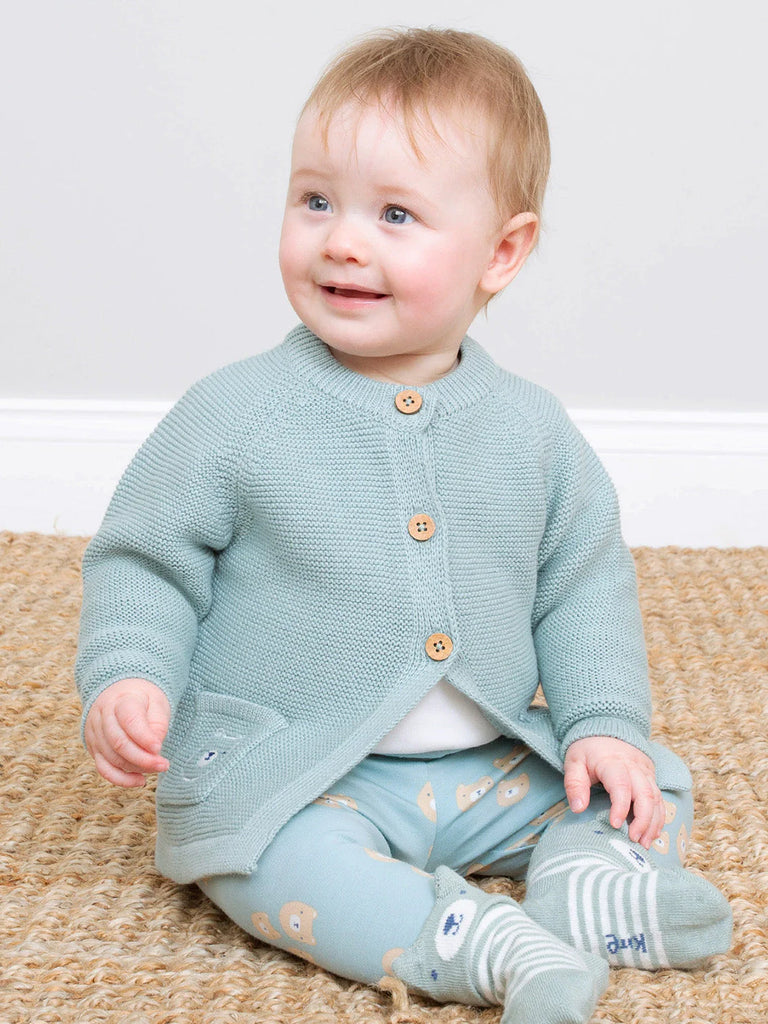 Kite- Baby Bear Cardi- Baby at the bak