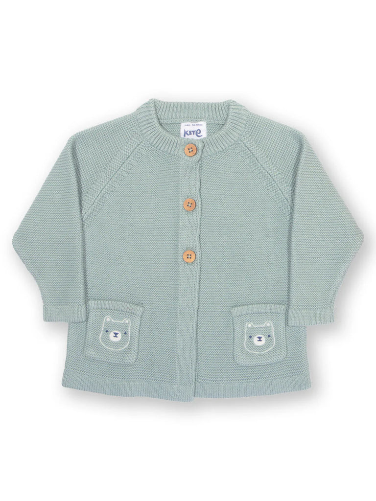 Kite- Baby Bear Cardi- Baby at the bak