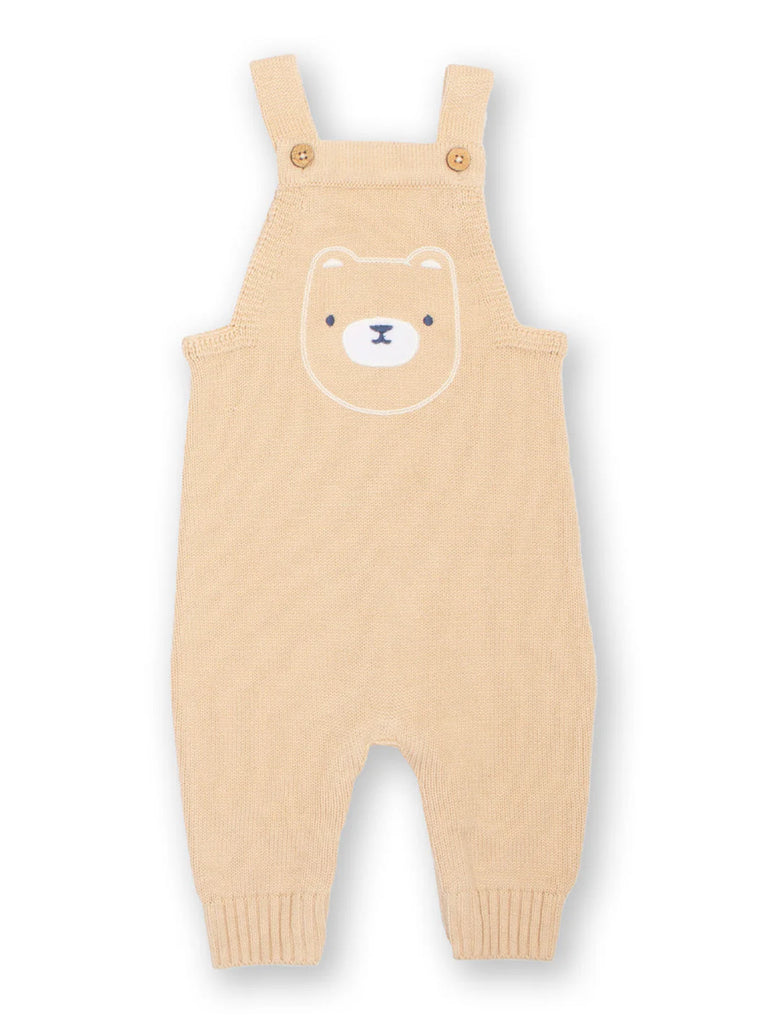 Kite- Baby Bear Knit Dungarees- Baby at the bank