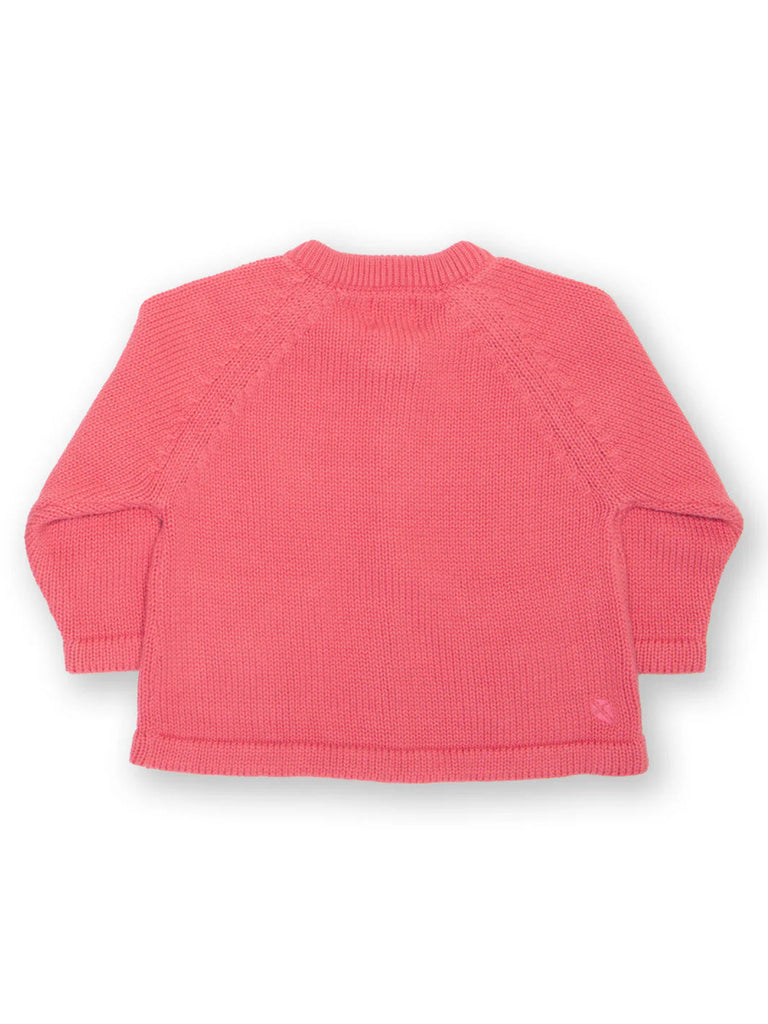 Kite- Flower Posey Cardi- Baby at the bank