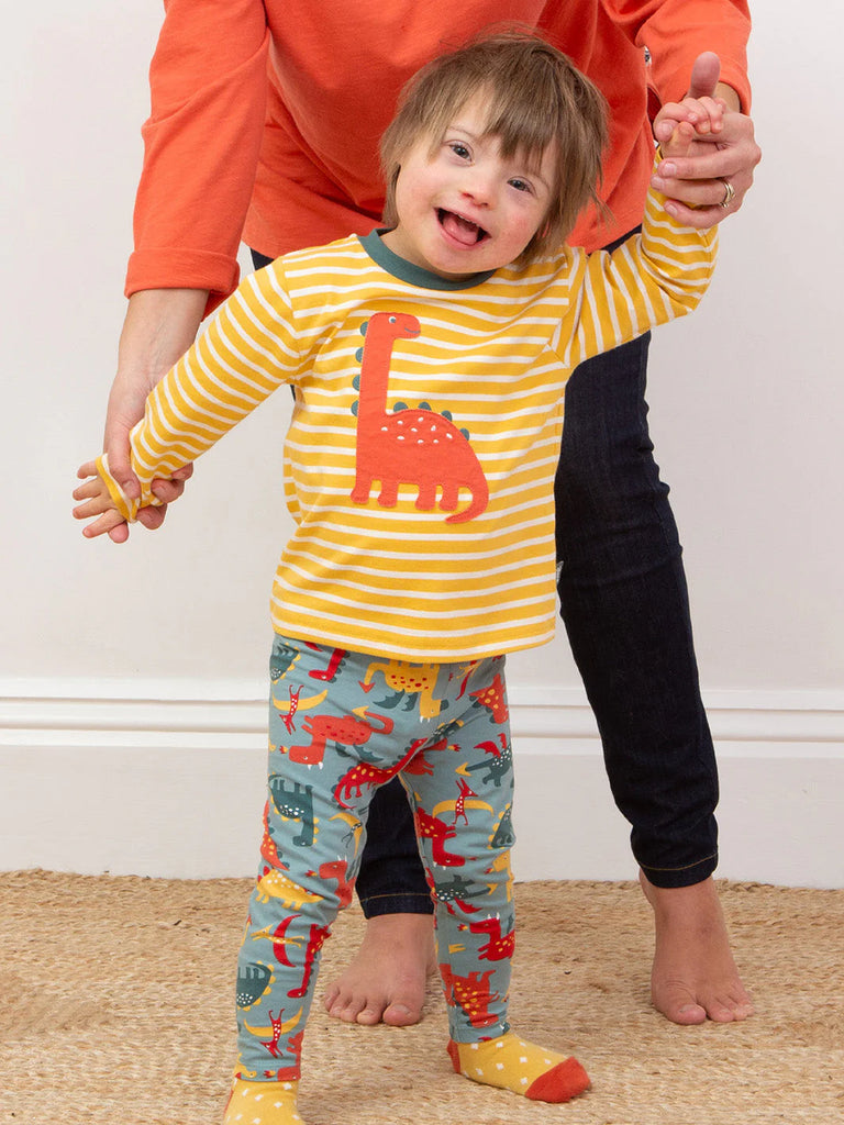 Kite- Dinky Dino T Shirt- Baby at the bank