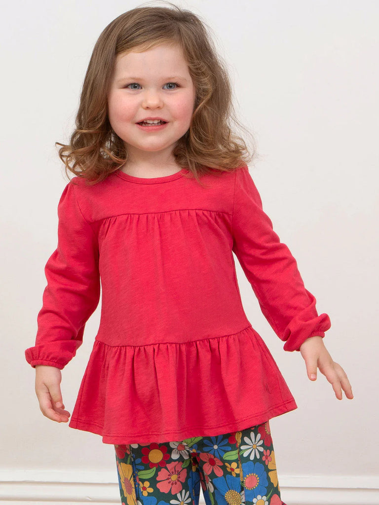 Kite- Easy Breezy Tunic Raspberry- Baby at the bank