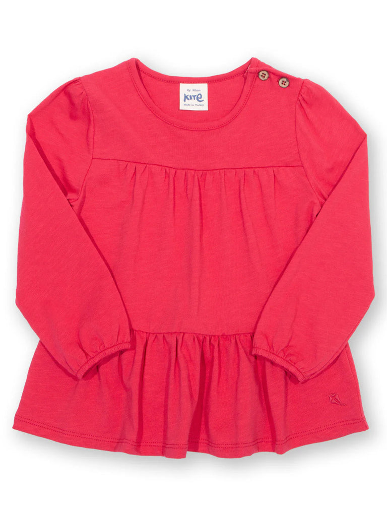 Kite- Easy Breezy Tunic Raspberry- Baby at the bank