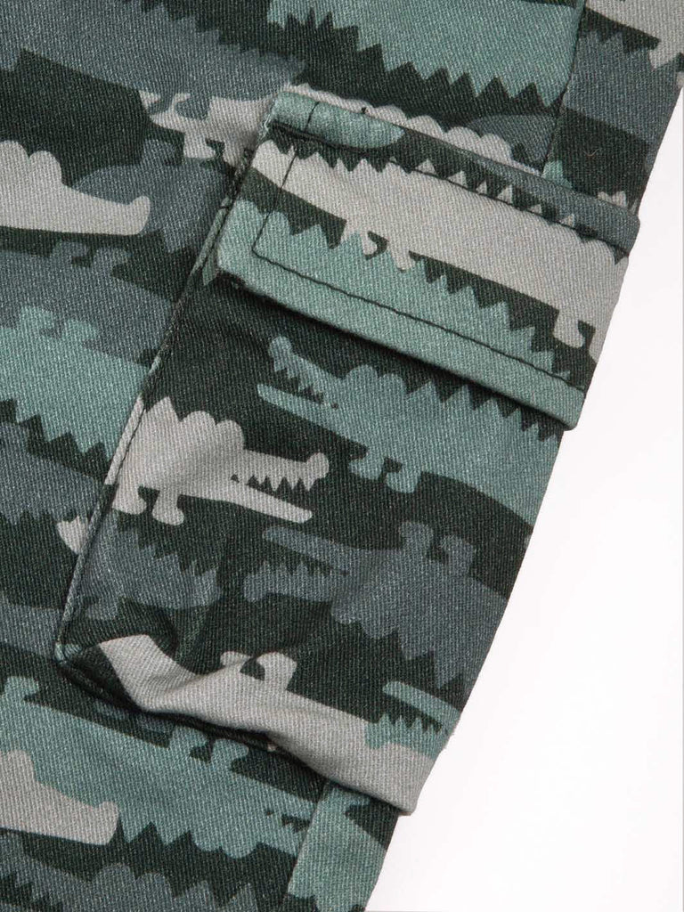 Kite- Croc Camo Cargos- Baby at the bank