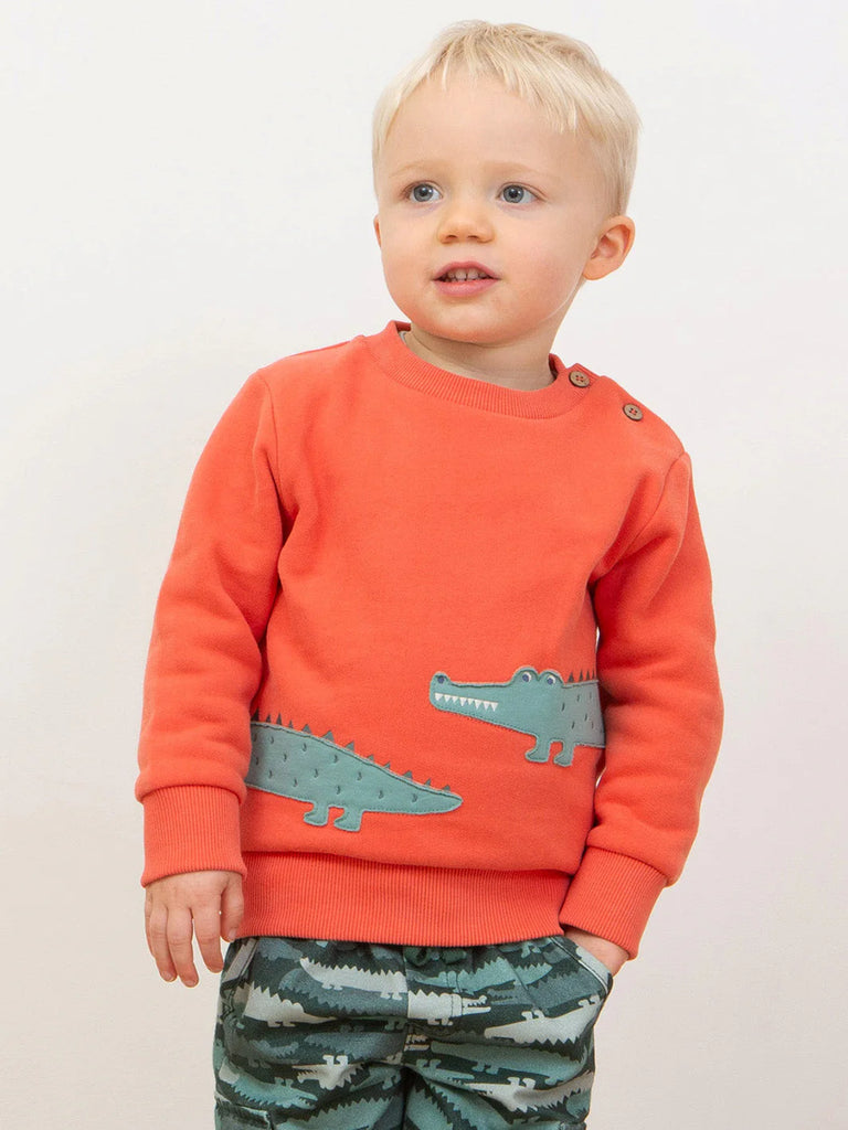 Kite- Capatain Croc Sweathirt- Baby at the bank
