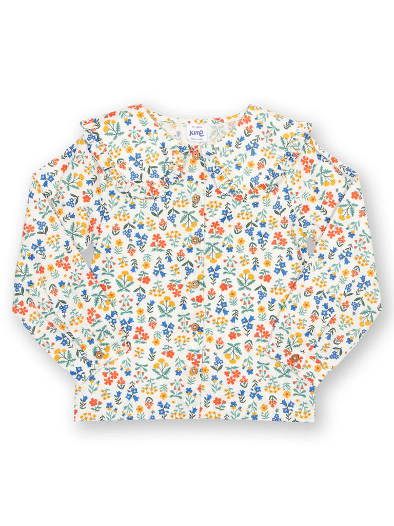 Kite- Fairy Flowers Blouse- Baby at the bank