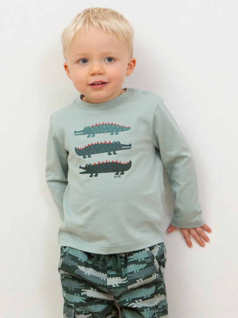 Kite- Captain Croc T Shirt- Baby at the bank