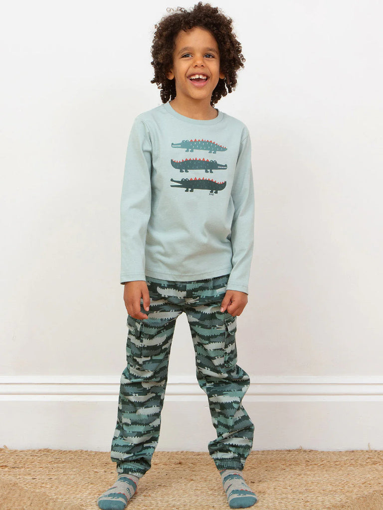 Kite- Captain Croc T Shirt- Baby at the bank