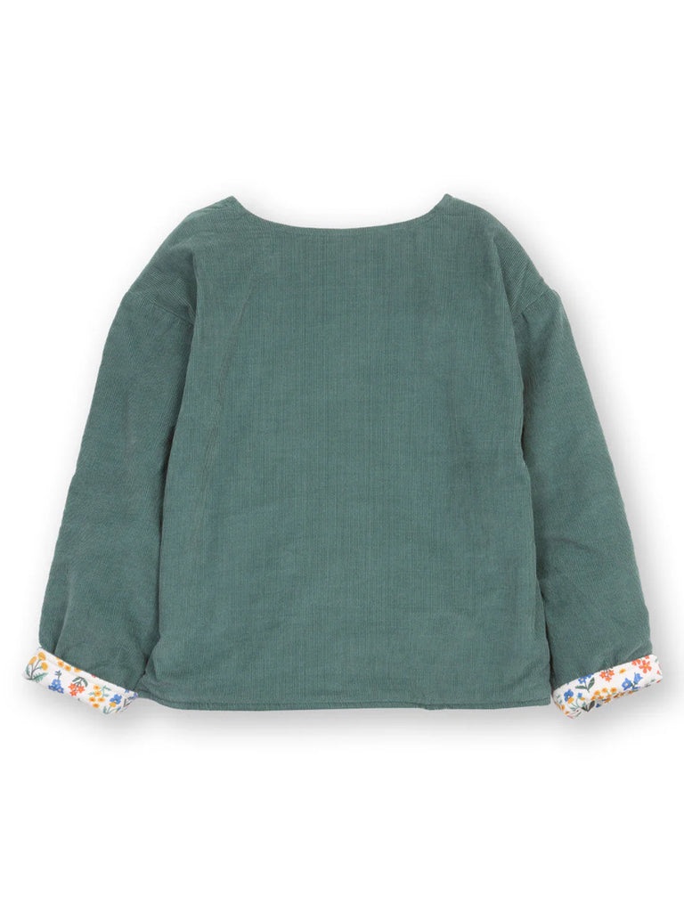 Kite- Fairy Flowers Quilted Jacket- Baby at the bank