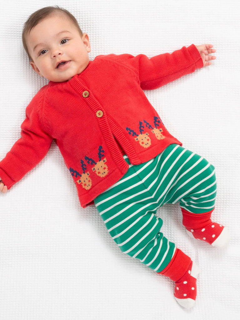 Kite- Mr Moose Cardi- baby at the bank