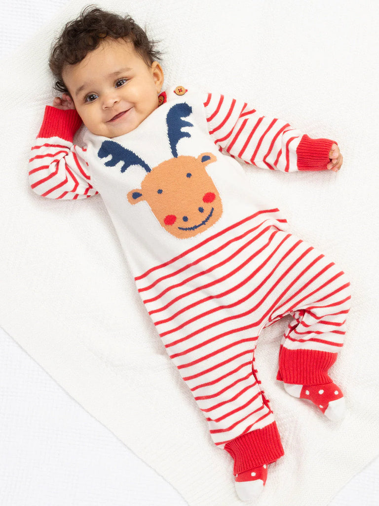 Kite- Mr Moose Knit Romper- Baby at the bank