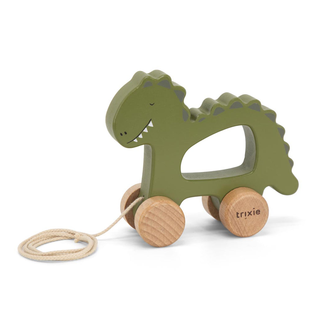 Trixie - Wooden Pull Along Dino