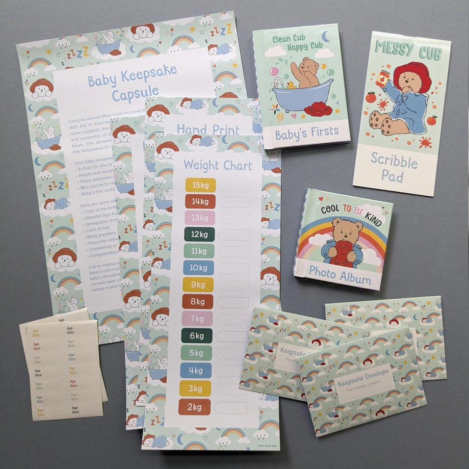 Robert Frederick- Baby Time Capsule - Baby Paddington- Baby at the bank