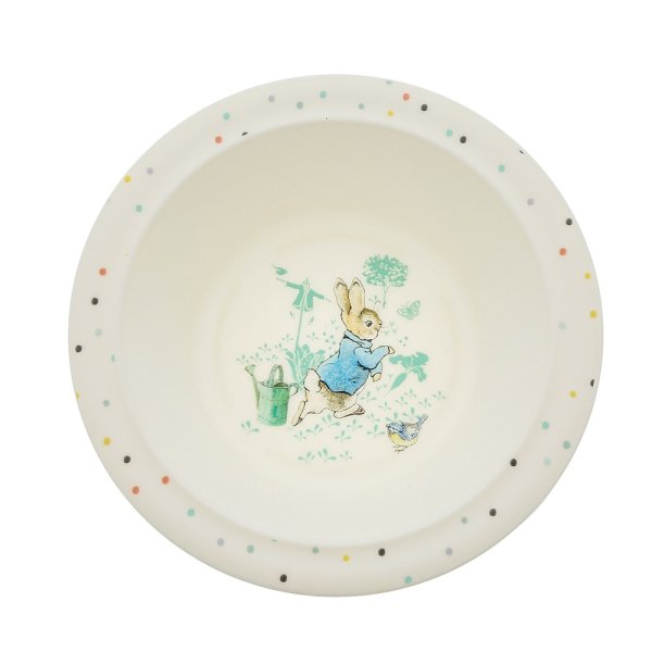 Peter Rabbit- Peter Rabbit Dinner Set- Baby at the bank