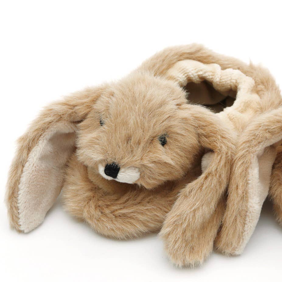 Jomanda -Bunny Baby Soft Slippers Brown