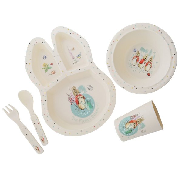 Peter Rabbit- Peter Rabbit Dinner Set- Baby at the bank