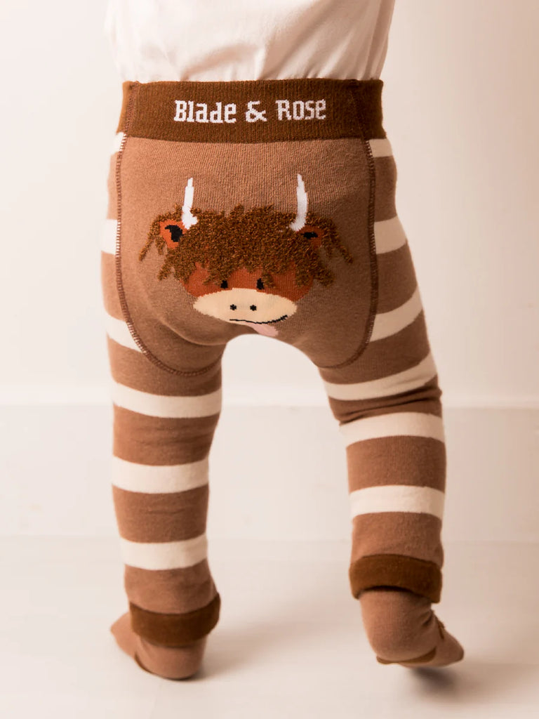 Blade and Rose- Neutral Hamish Leggings- Baby at the bank