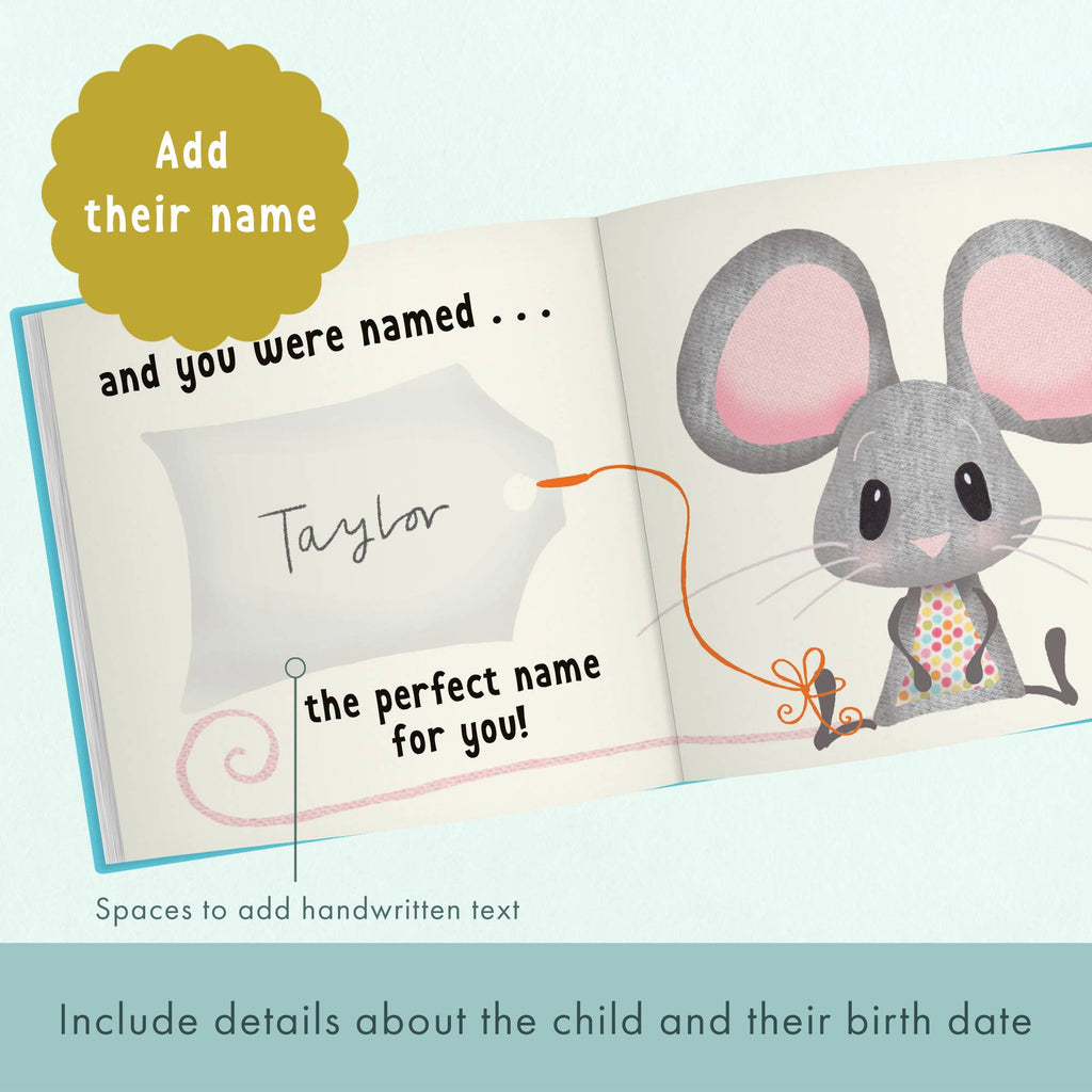 Born In August Gift Book | Baby Shower Gift | Personalised |