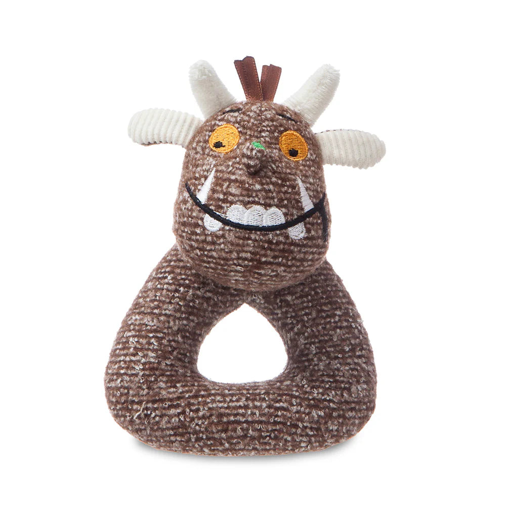 Gruffalo Baby Ring Rattle- Baby at the bank