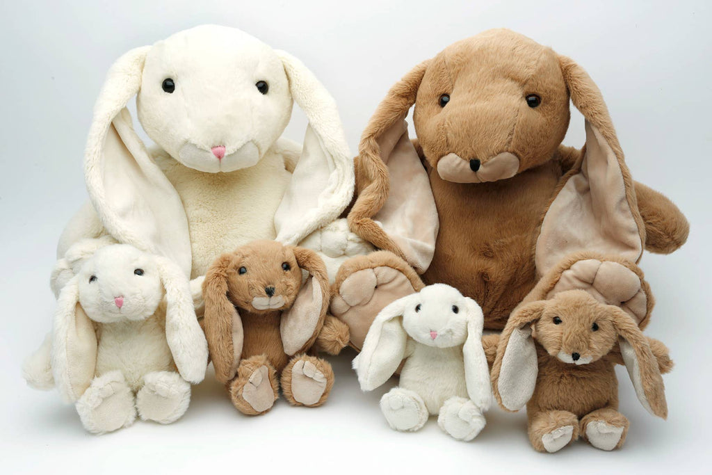 Jomanda -Mini Bunny Soft Toy Cream - 14cm