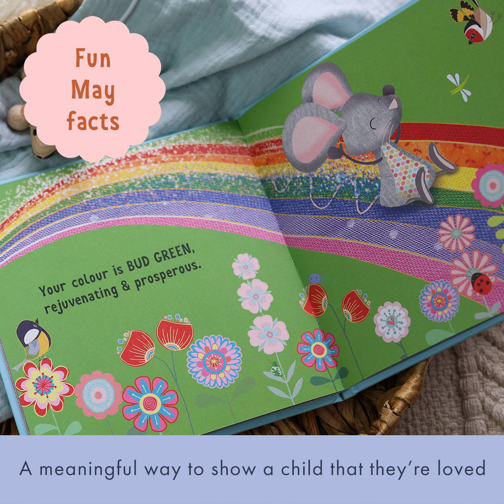 Born In May Gift Book | Baby Shower Gift | Newborn Gift