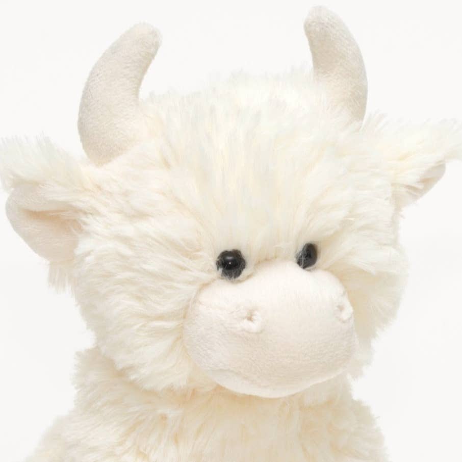 Jomanda -Highland Cow Cream Plush Soft Toy - 20cm