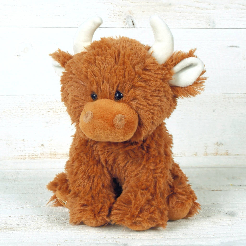 Jomanda -Scottish Highland Cow Plush Brown Plush Soft Toy - 20CM