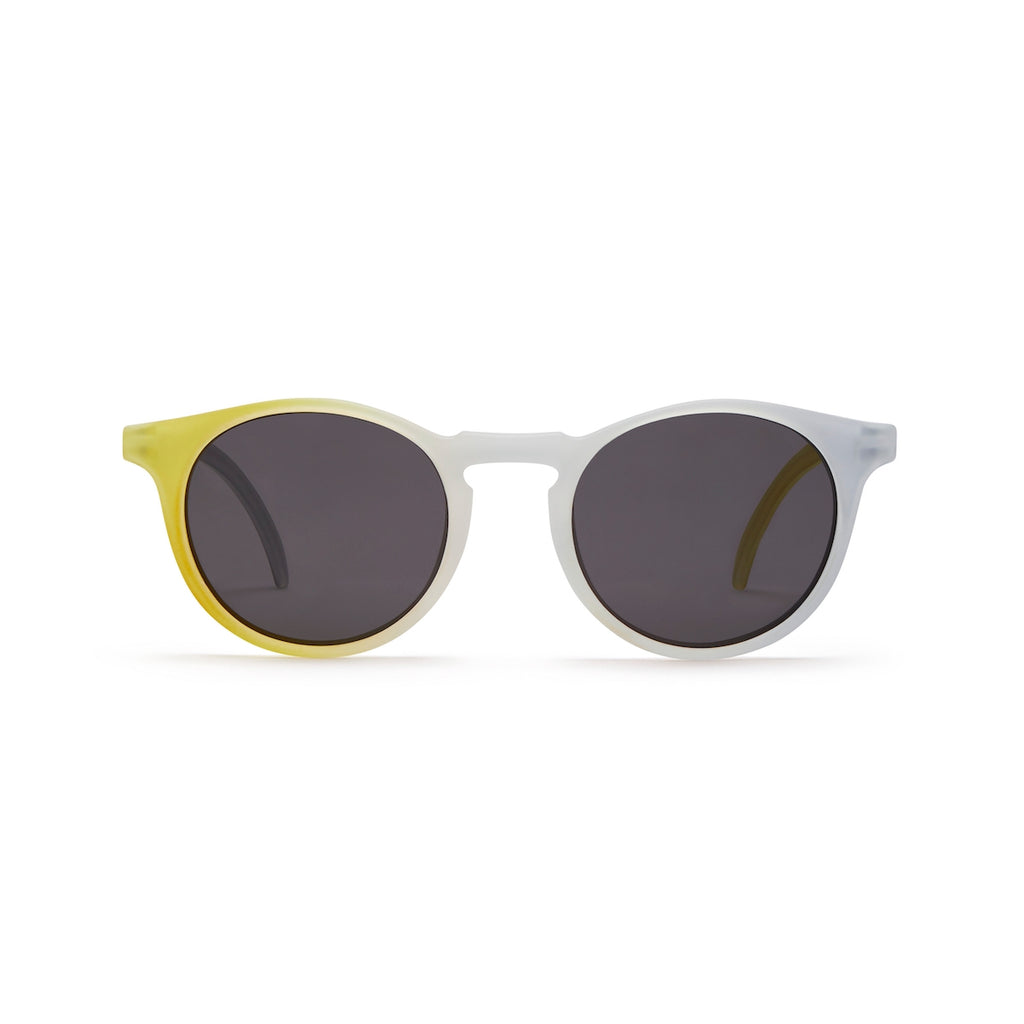 Leosun - sunglasses- Yellow Fade- Baby at the bank