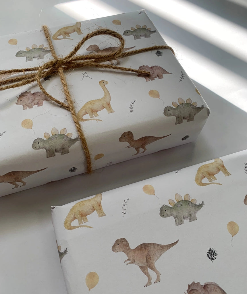 Little Roglets - Dino Wrapping Paper