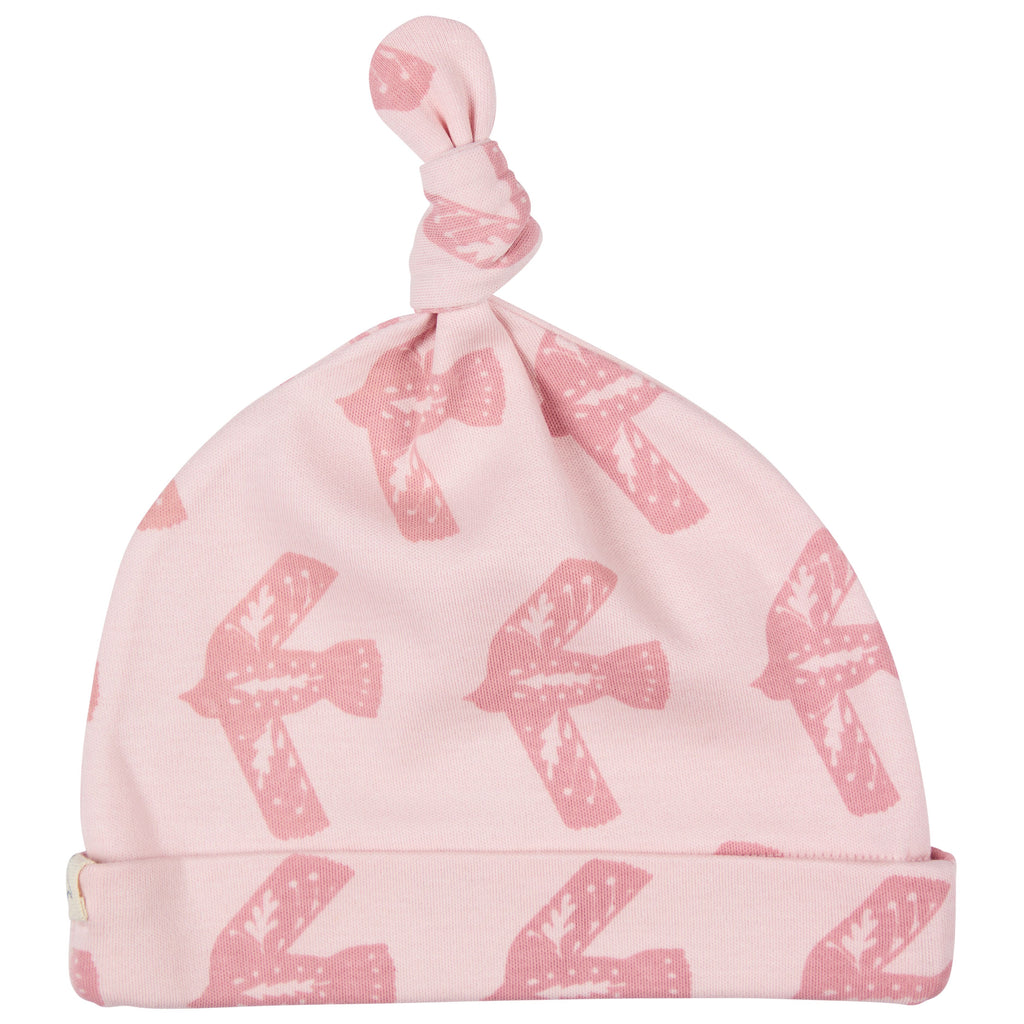 Pigeon Organics- Knotted Hat Flying Birds- Baby at the bank