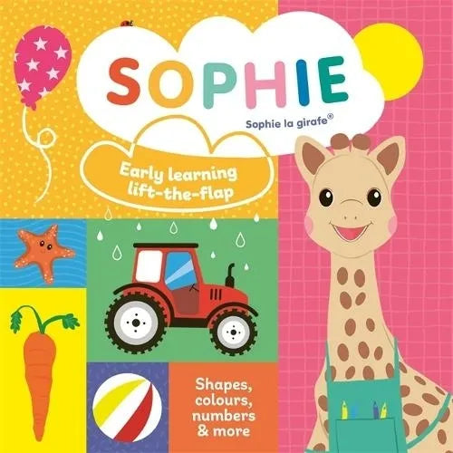 Sophie the Giraffe- Early Learning Lift the Flap- Baby at the babk