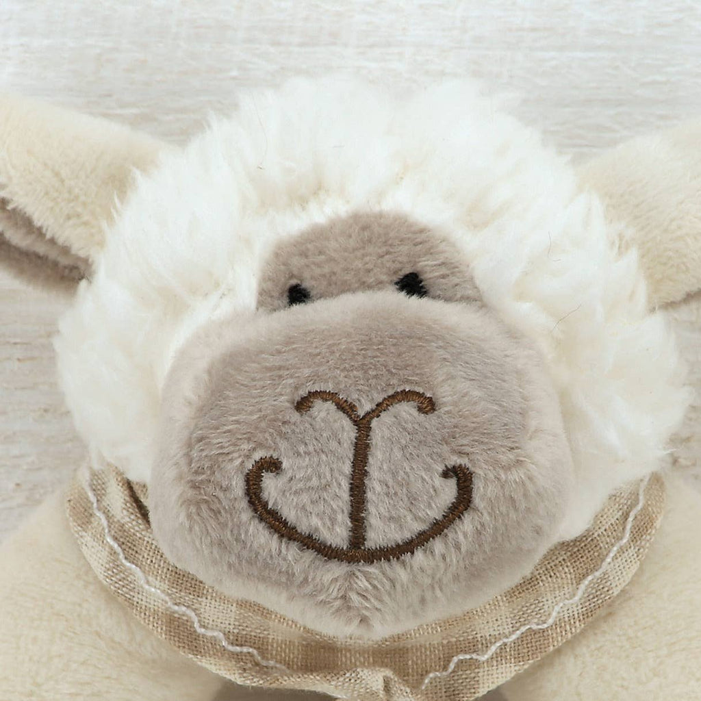 Jomanda -Sheep Plush Soft Toy Baby Rattle - 10cm