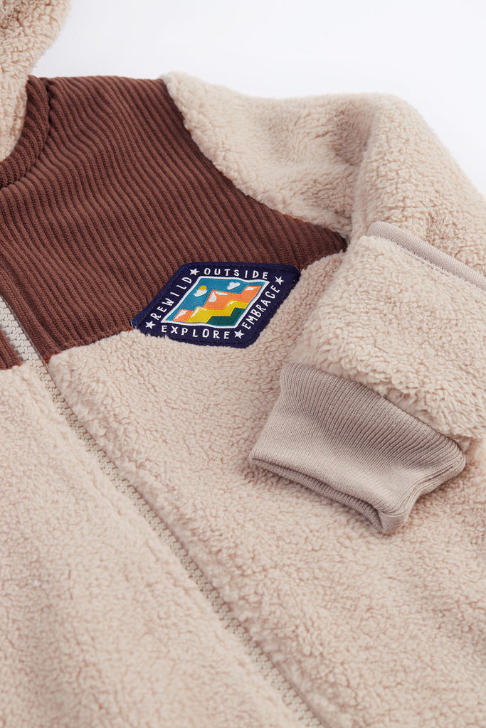 Frugi- Cord Ted Snuggle Suit