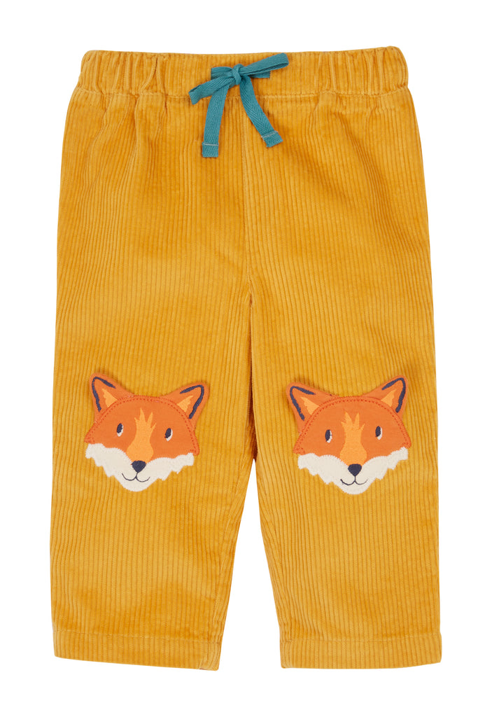 Frugi-Arlo Cord Trousers Gold/Fox