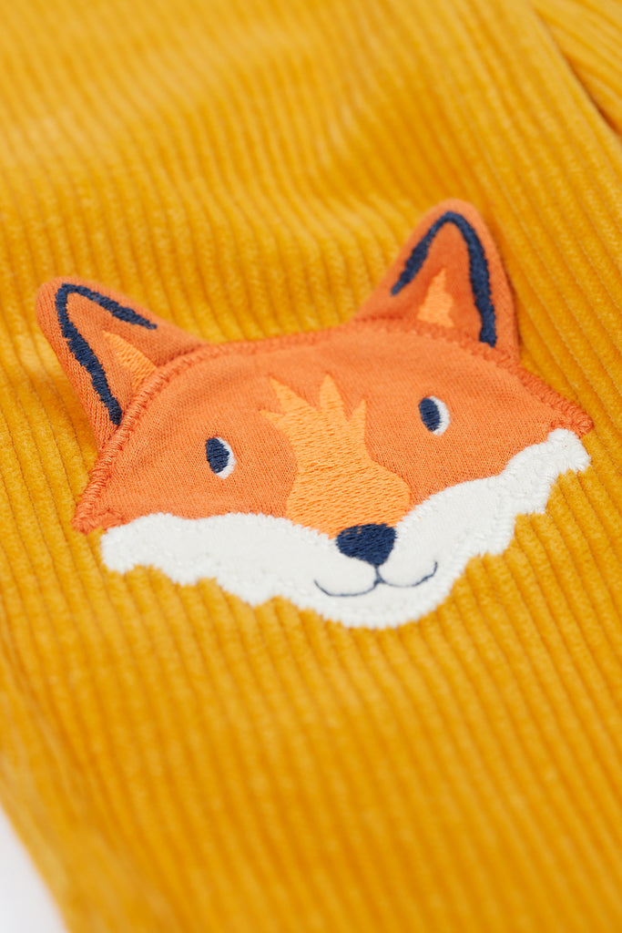 Frugi-Arlo Cord Trousers Gold/Fox