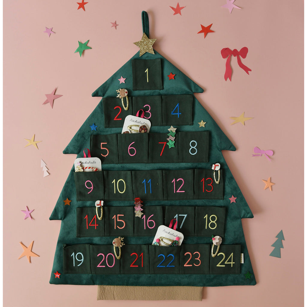 Rockahula- Christmas Tree Starry Advent Calendar- Baby at the bank