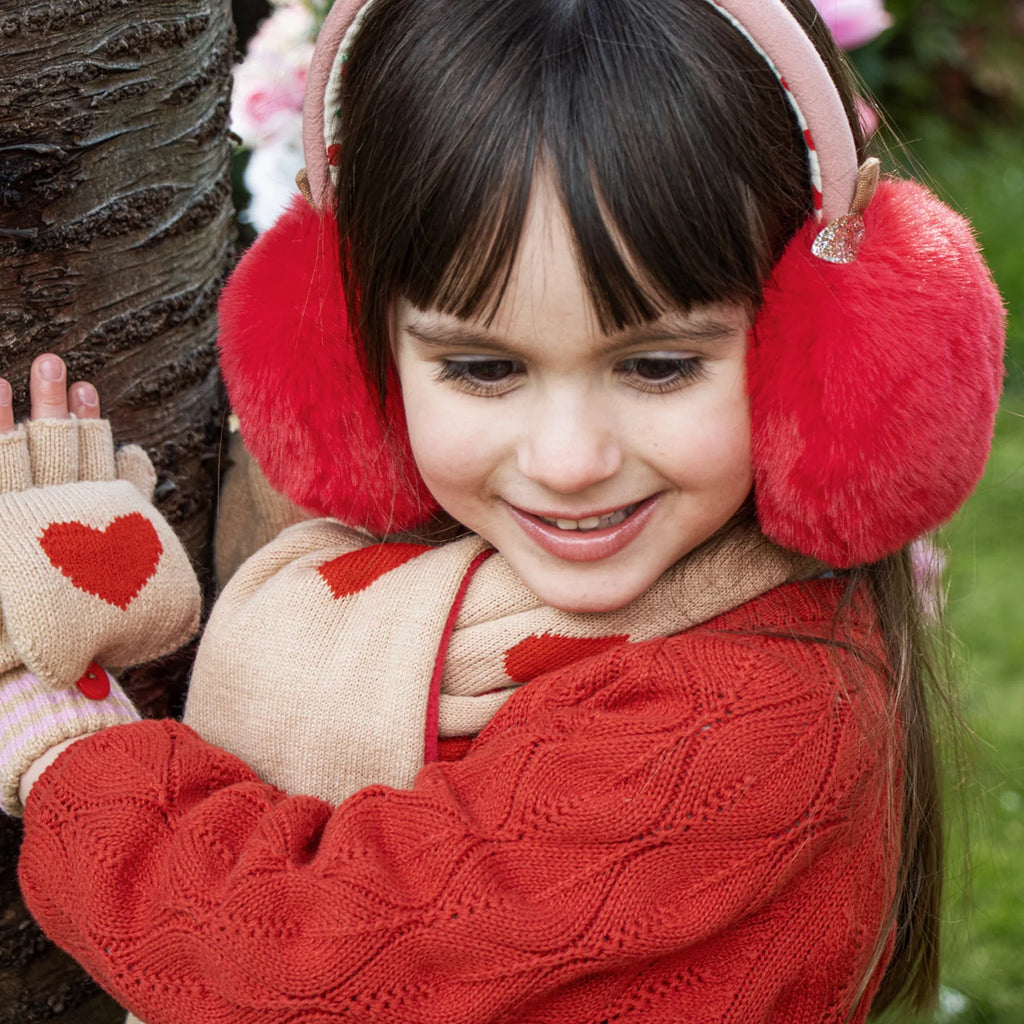 Rockahula- Sweetheart Knitted Gloves- Baby at the bank