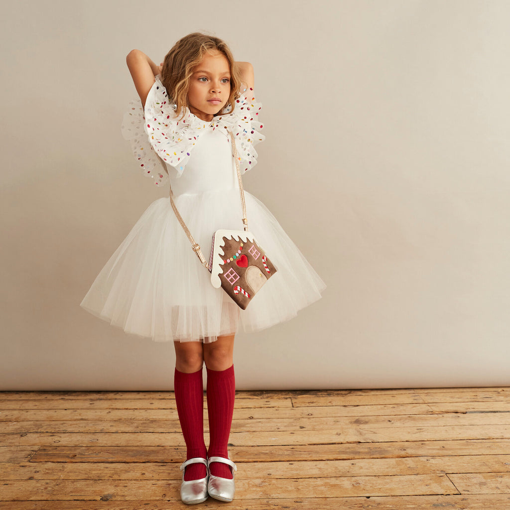 Rockahula- Gingerbread House Bag- baby at the bank